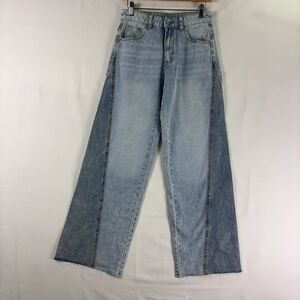 Moda Casual Women's Wide Leg Low Rise Jeans